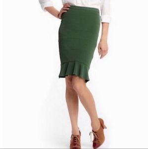 EUC Anthropologie Green skirt by HD in Paris